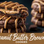 Peanut Butter Cookies – Fudgy Brownie-Stuffed Delights for Chocolate Lovers