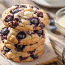 blueberry white chocolate cookies