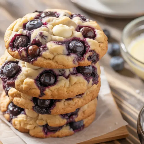 blueberry white chocolate cookies