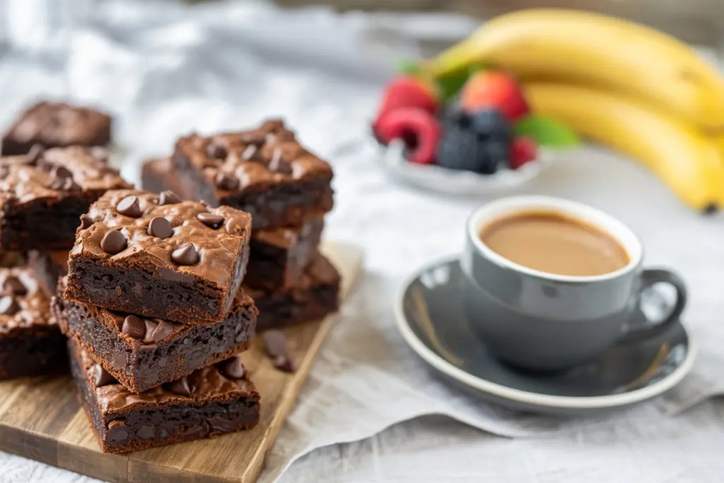 Healthy Brownie Baked Oatmeal 4 Healthy Brownie Baked Oatmeal