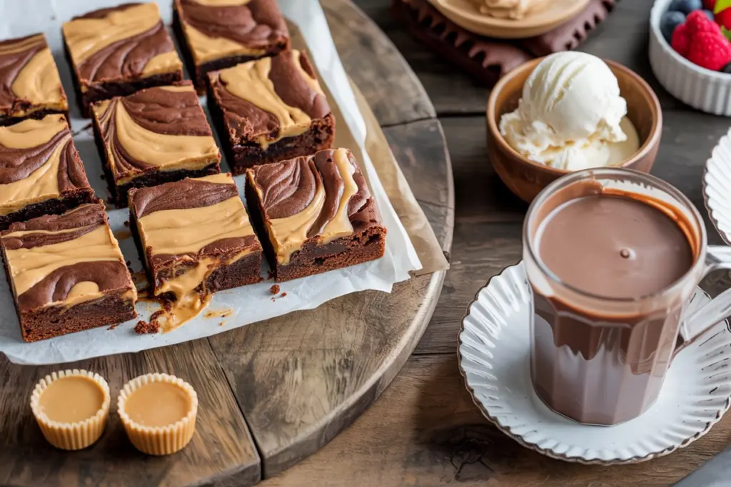 peanut butter brownies recipe
