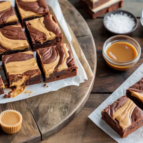 peanut butter swirl brownies