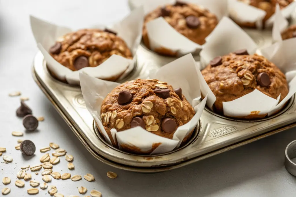 oatmeal chocolate chip muffins
