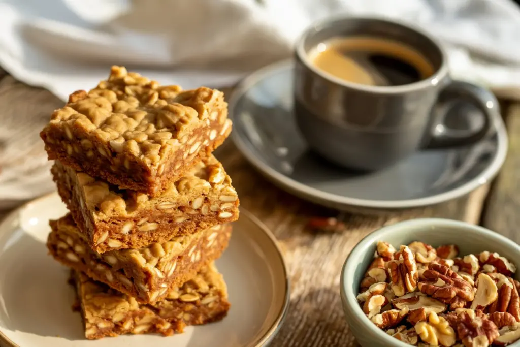 Peanut Butter Banana Oatmeal Bars 4 Peanut Butter Banana Oatmeal Bars