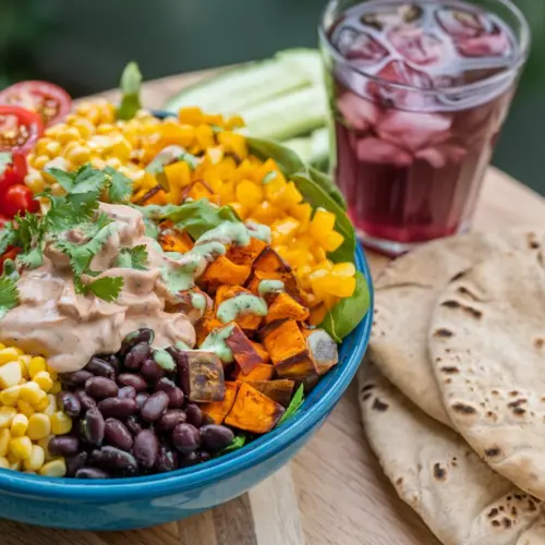 sweet potato and black bean bowl