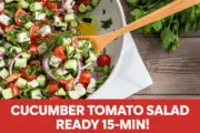 Fresh Cucumber Tomato Salad