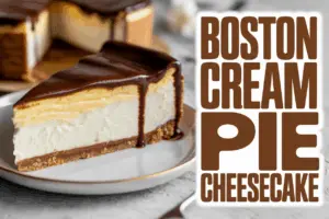 Boston Cream Pie Cheesecake – An Elegant Dessert Masterpiece