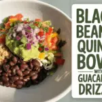 Tex-Mex Quinoa Bowl with Guacamole Drizzle – A Fresh, Healthy Lunch Idea
