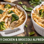Creamy Chicken & Broccoli Alfredo Bake