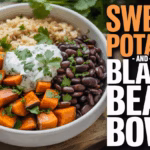 Vibrant Sweet Potato and Black Bean Bowl