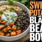 Vibrant Sweet Potato and Black Bean Bowl