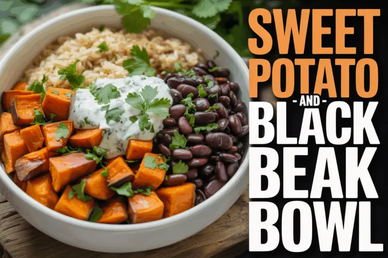 Vibrant Sweet Potato and Black Bean Bowl Recipe