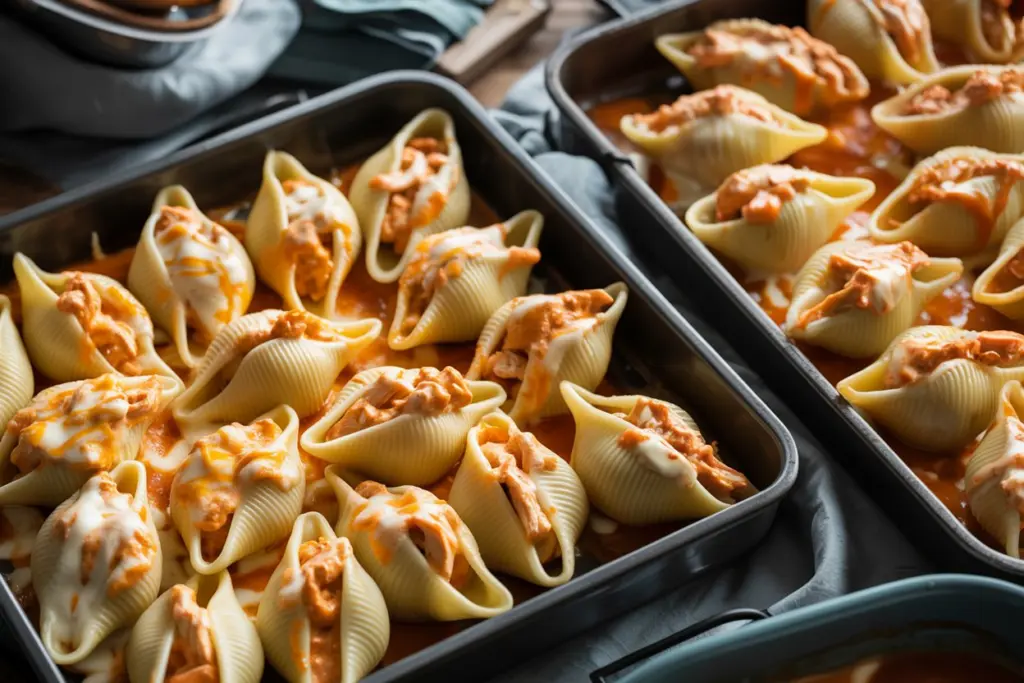 buffalo chicken stuffed shells