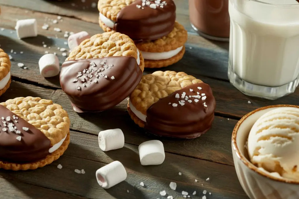 marshmallow chocolate cookies