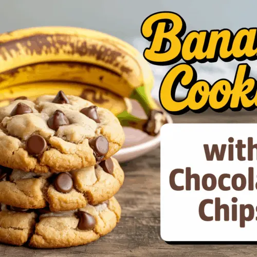Soft Chocolate Chip Banana Cookies – Ready in under 30 min!