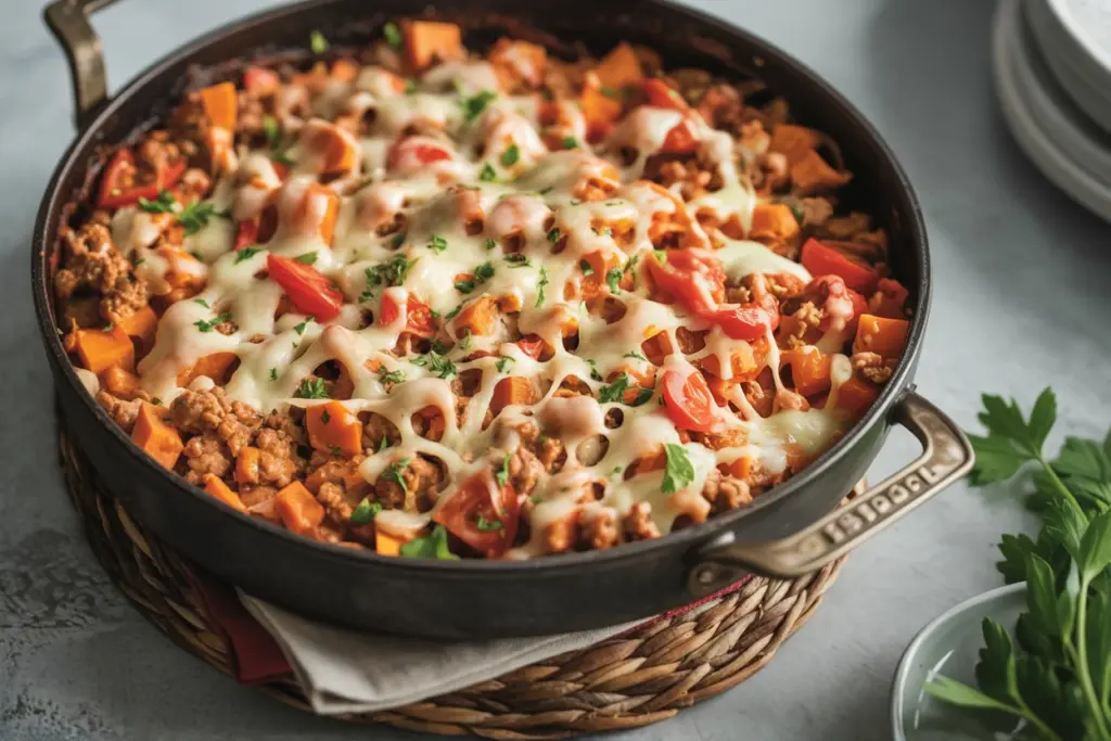 Hearty Ground Turkey and Sweet Potato Casserole 3 sweet potato casserole recipe