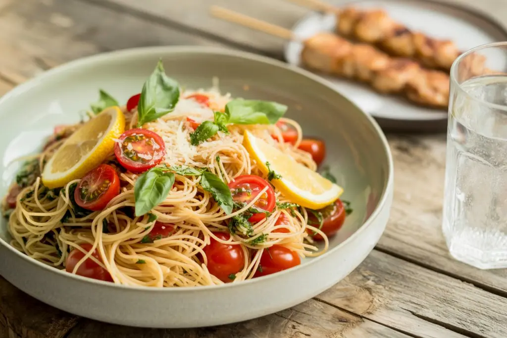 Zesty Lemon Capellini Salad with Fresh Herbs 4 Zesty Lemon Capellini Salad with Fresh Herbs