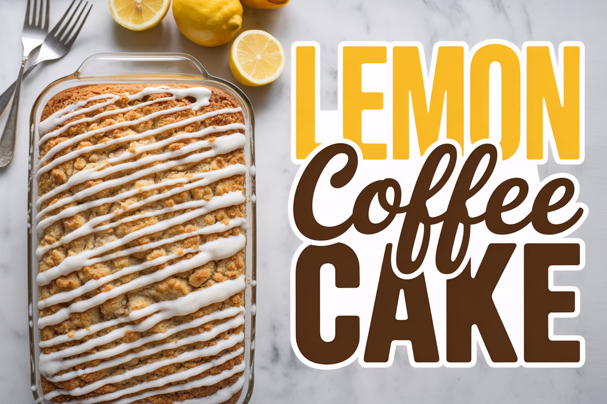 Zesty Lemon Coffee Cake