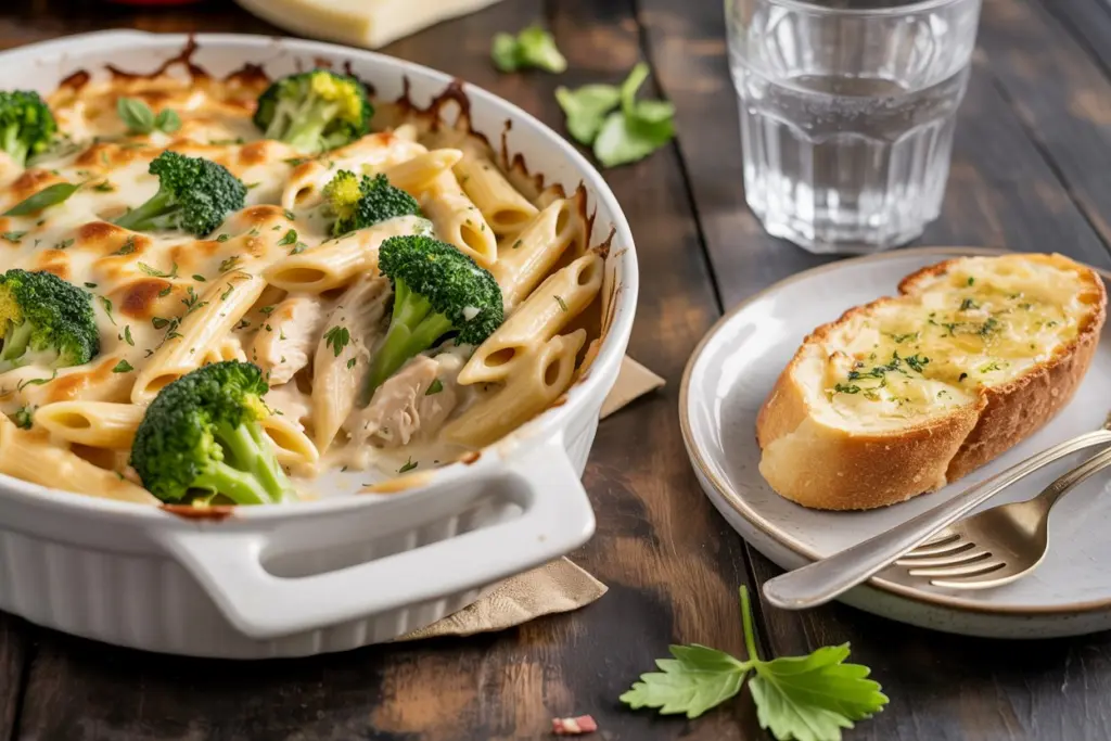Creamy Chicken & Broccoli Alfredo Bake 4 chicken and broccoli alfredo bake