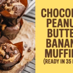 Chocolate Peanut Butter Banana Muffins Recipe