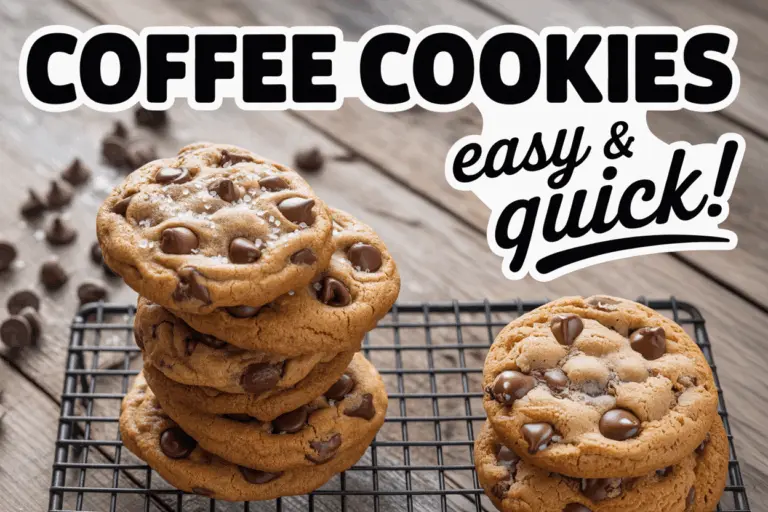 Coffee Cookies – A Cozy Afternoon Treat for Coffee Lovers