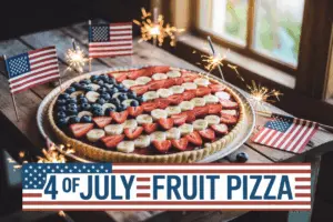 4th of July Fruit Pizza