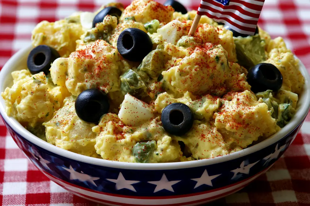 Fourth of July Potato Salad 4 Fourth of July Potato Salad