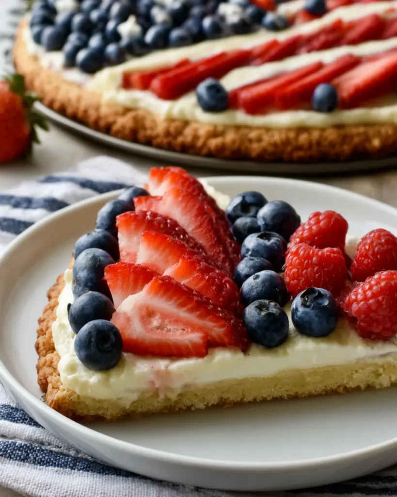 4th of July Fruit Pizza 6 Fruit Pizza