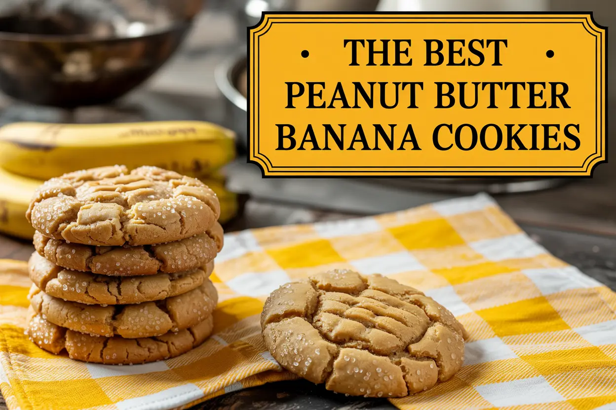 Soft & Chewy Peanut Butter Banana Cookies – Easy All-Season Recipe