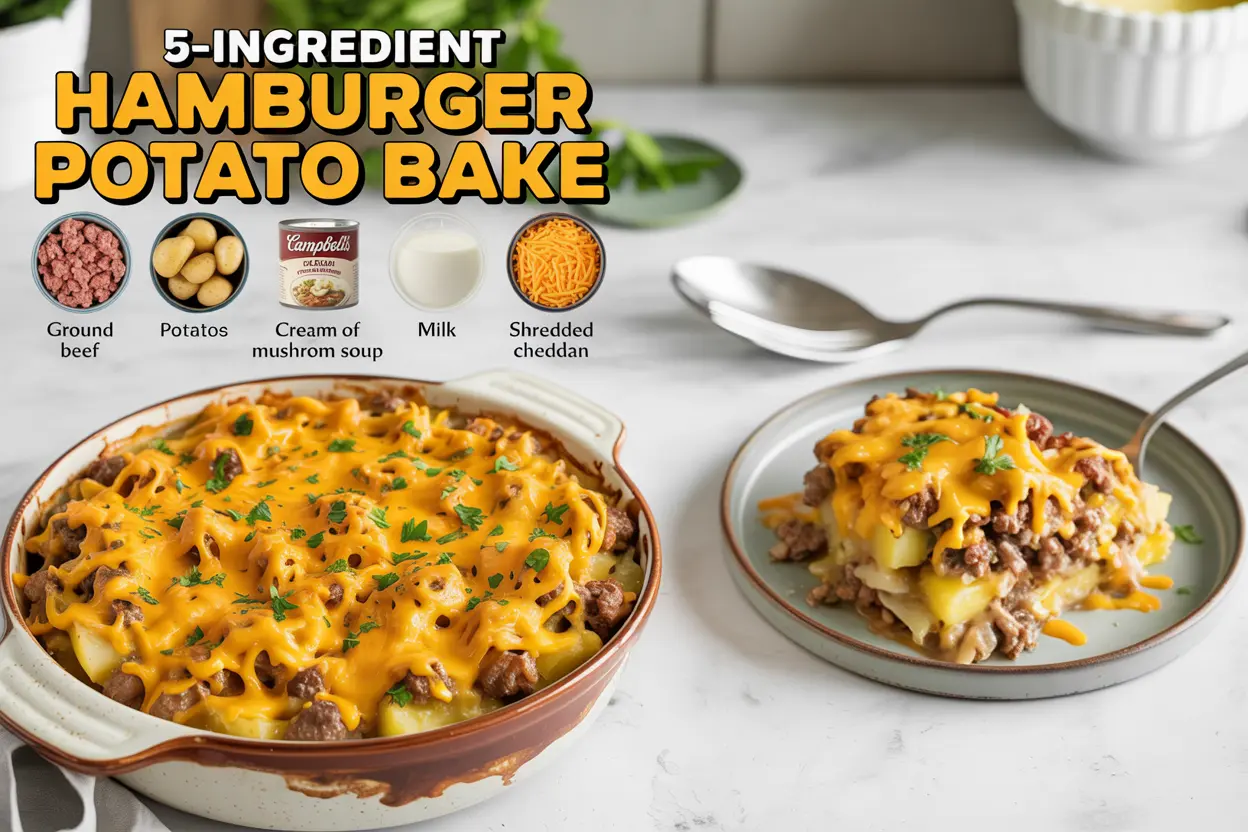 A Taste of Home: 5-Ingredient Hamburger Potato Casserole