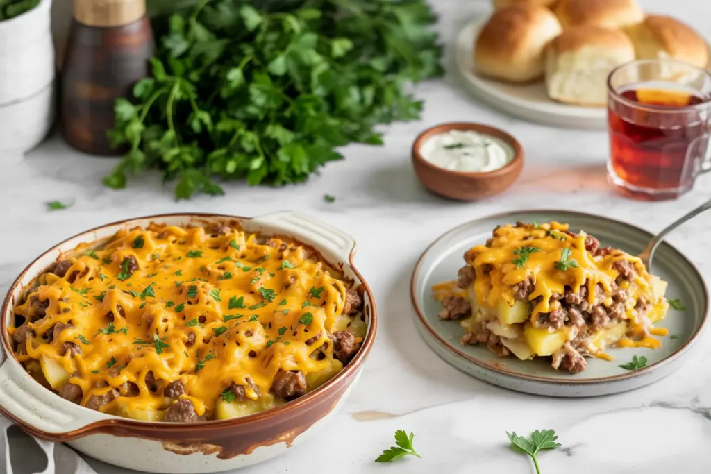 cheesy potato casserole
