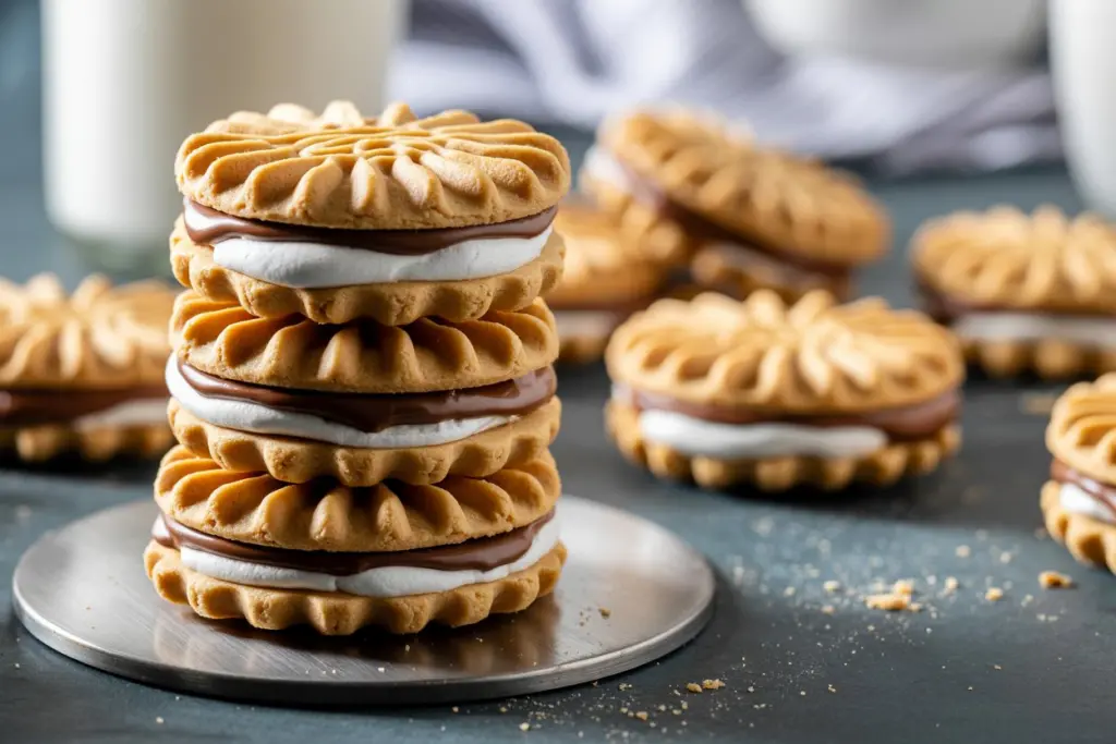 sandwich peanut butter cookies
