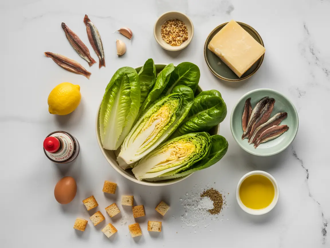 caesar-salad-ingredients.webp caesar salad ingredients flat lay