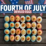 Fourth of July Deviled Eggs