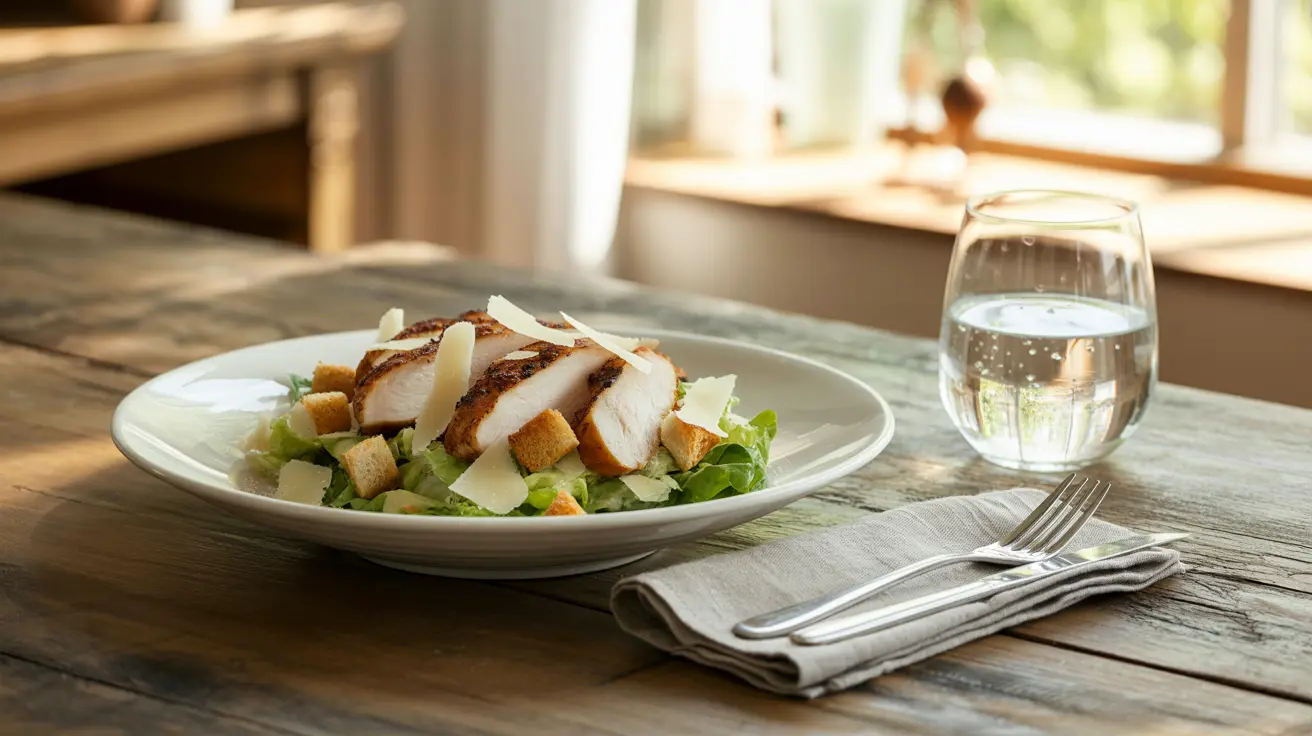 served-caesar-salad-grilled-chicken.webp caesar salad served with grilled chicken