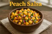 peach salsa