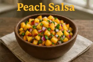 peach salsa