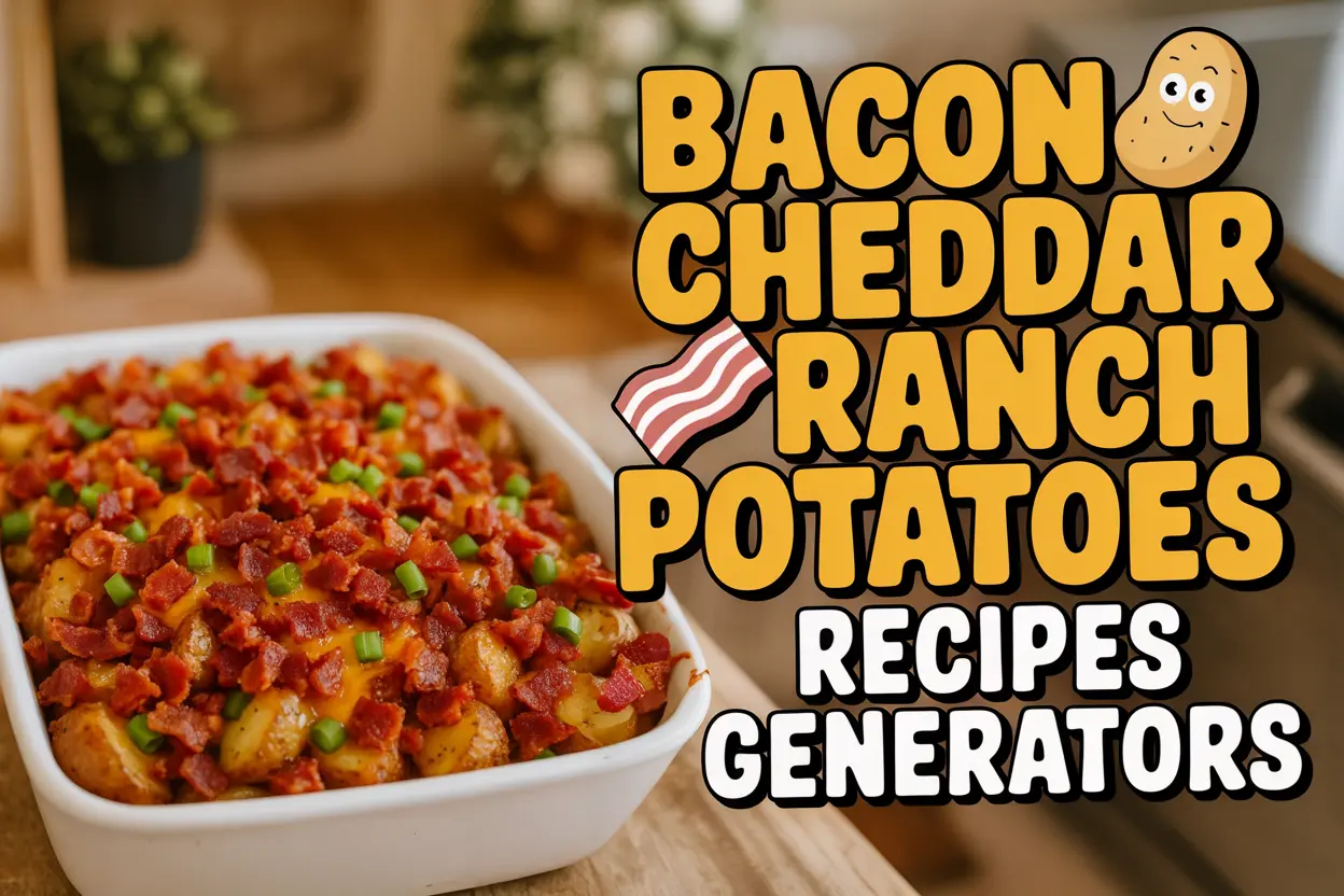 Cheesy Ranch Potatoes: The Ultimate Comfort Dish That Wins Every Potluck