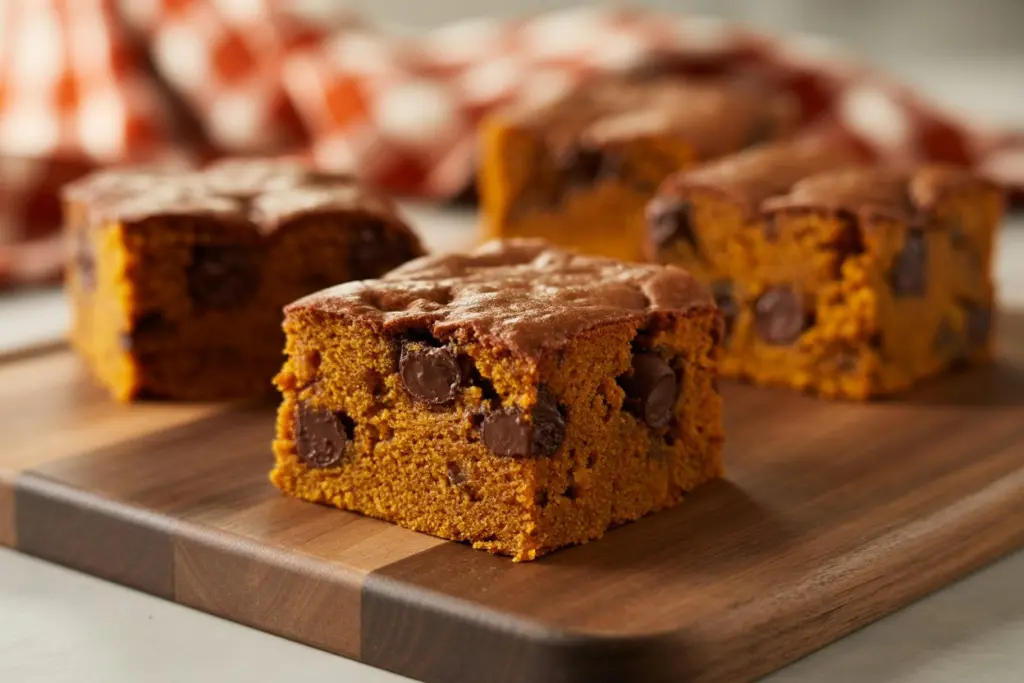 chocolate chip pumpkin cake 