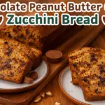 Chocolate Peanut Butter Cups Zucchini Bread Recipe