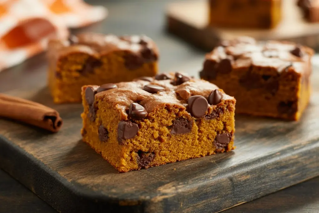 chocolate chip pumpkin cake Recipe