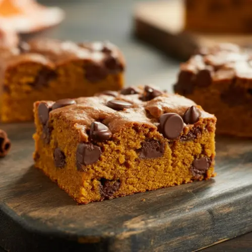 chocolate chip pumpkin cake Recipe