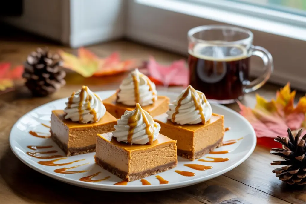 Pumpkin Cheesecake Bars Recipe 2 Pumpkin Cheesecake Bars