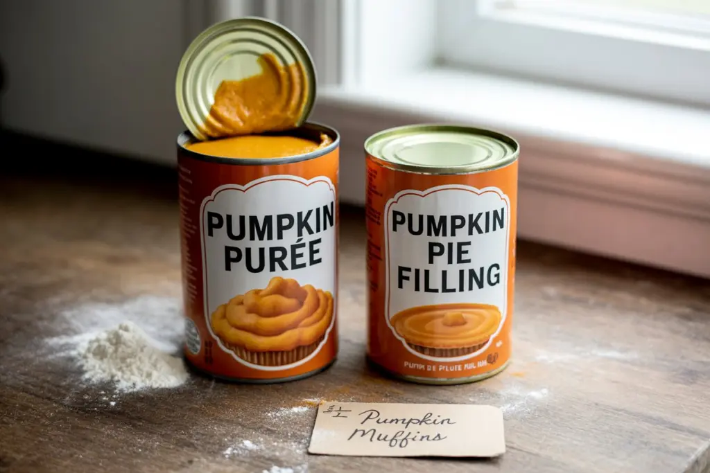 Pumpkin Purée vs. Pumpkin Pie Filling