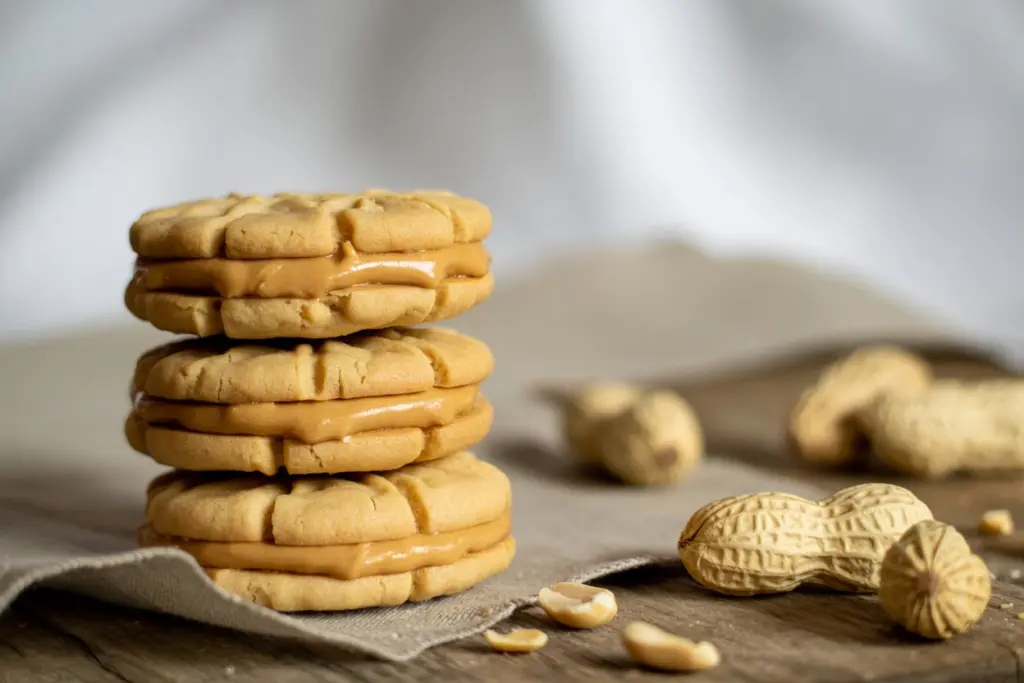 Peanut Butter Sandwich Cookies