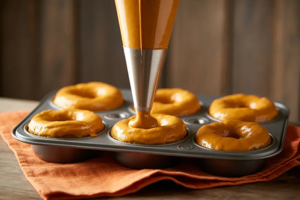 pumpkin spice donuts batter