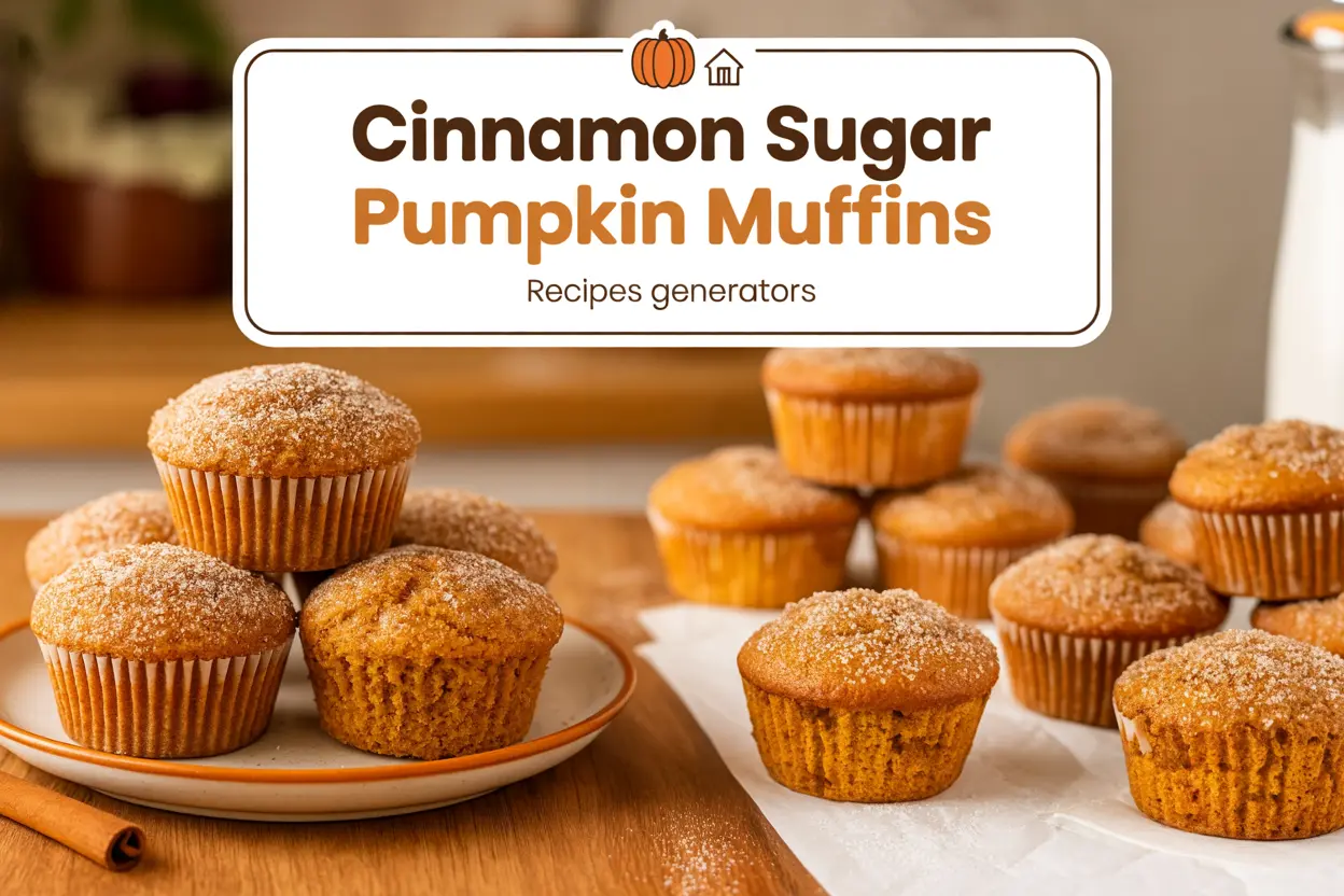 Pumpkin Muffins – Soft, Spiced & Perfect for Fall