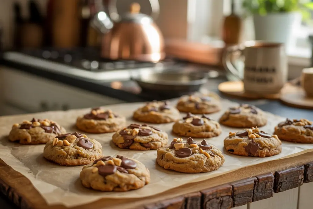 banana chocolate chips cookies