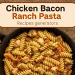 Chicken Bacon Ranch Pasta
