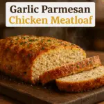 Garlic Parmesan Chicken Meatloaf